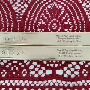 2X Stila Stay All Day Liquid Lipstick Promessa - Full Size .10 Fl Oz Boxes